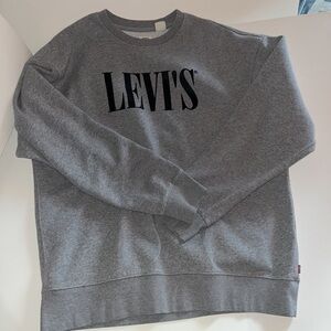 Levi's Gray Crewneck Sweater